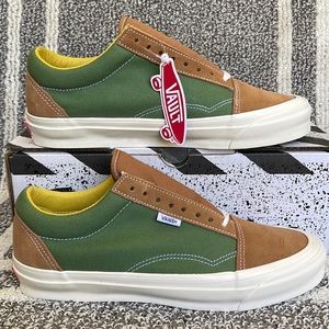Vans Old Skool Ns Og Suede Canvas Brwsgrksmrsmin MENS
